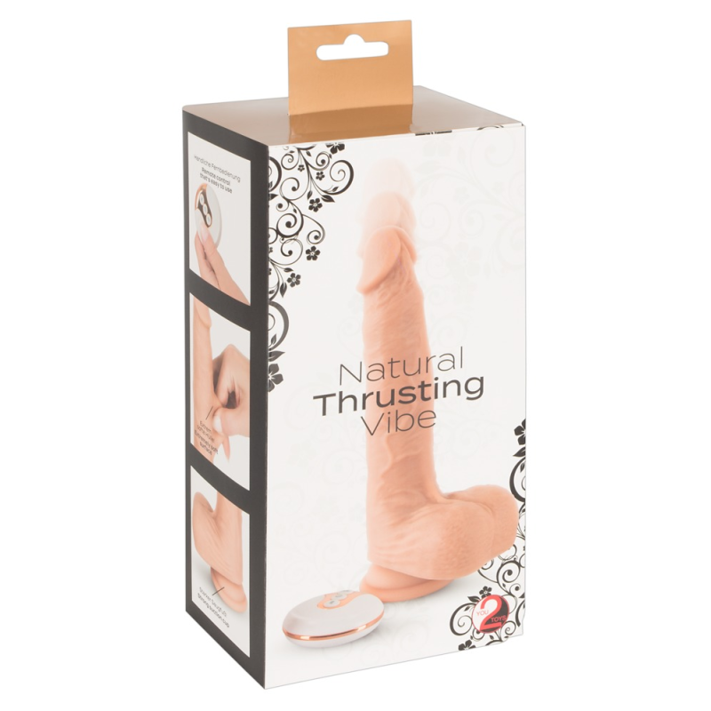 Вібратор Natural Thrusting Vibe тілесний Вібратор Natural Thrusting Vibe тілесний