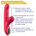 Вібратор - Erospace Sweet Play G-Spot Vibrator With Thrusting A2 Вібратор - Erospace Sweet Play G-Spot Vibrator With Thrusting A2