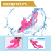 Вібратор - Erospace Sweet Play Sucking Vibrator With Anal Beads A3