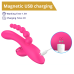 Вібратор - Erospace Sweet Play Sucking Vibrator With Anal Beads A3