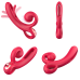 Вібратор - Erospace Sweet Play Tongue Flipping Vibrator A4