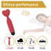 Міні-вібратор - Erospace Sweet Play Mini Heart Vibrator A14