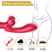 Вібратор - Erospace Sweet Play G-Spot & Critoral Flappinng Vibrator A16