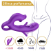 Вібратор - Erospace Sweet Play G-Spot Vibrator With Clitoral Licking & Flapping A17