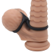 Ерекційне кільце Triple Silicone чорне