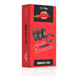 Набір БДСМ - Erospace Wild Play BDSM Set 5 pcs C11