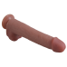 Фалоімітатор - Erospace Natural Play Silicone Dildo D3, 24 см