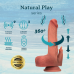 Реалістичний вібратор Erospace Natural Play D7 з підігрівом