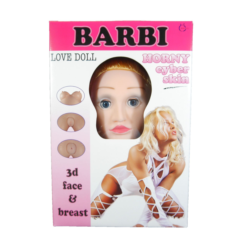 Надувна секс-лялька з вібрацією - Barbi 3D