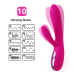 Вібратор Joker Heating Double Vibrating Massage Stick рожевий