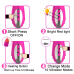 Вібратор Joker Heating Double Vibrating Massage Stick рожевий