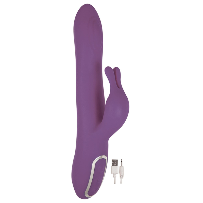 Вібратор - Isabella 5 funkcji USB Purple