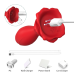 Анальна пробка - Rosenberg Red, 9 Vibration Functions