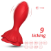Анальна пробка - Rosenberg Red, 9 Vibration Functions