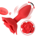 Анальна пробка Rose Rotating червона Анальна пробка Rose Rotating червона