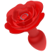 Анальна пробка Rose Rotating червона Анальна пробка Rose Rotating червона