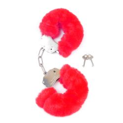 Наручники Fetish Boss Series Furry Cuffs червоні