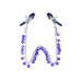 Затискачі для сосків сріблясті Exclusive Nipple Clamps No.1 Затискачі для сосків сріблясті Exclusive Nipple Clamps No.1