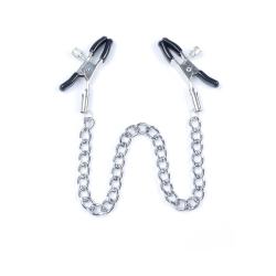 Затискачі для сосків Exclusive Nipple Clamps No.7 з ланцюжком