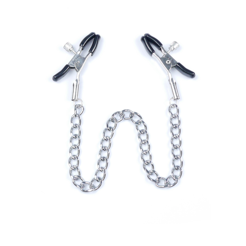 Затискачі для сосків Exclusive Nipple Clamps No.7 з ланцюжком