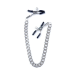 Затискачі для сосків Exclusive Nipple Clamps No.9 сріблясті Затискачі для сосків Exclusive Nipple Clamps No.9 сріблясті
