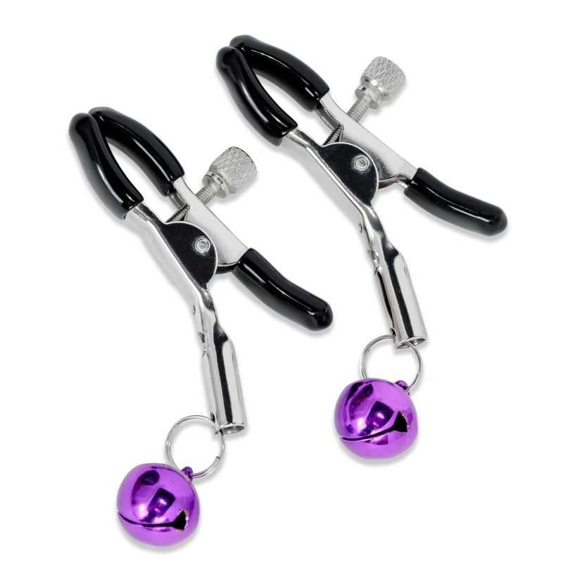 Затискачі для сосків Exclusive Nipple Clamps No.17 сріблясті Затискачі для сосків Exclusive Nipple Clamps No.17 сріблясті