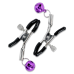 Затискачі для сосків Exclusive Nipple Clamps No.17 сріблясті Затискачі для сосків Exclusive Nipple Clamps No.17 сріблясті