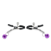 Затискачі для сосків Exclusive Nipple Clamps No.17 сріблясті Затискачі для сосків Exclusive Nipple Clamps No.17 сріблясті