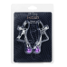 Затискачі для сосків Exclusive Nipple Clamps No.17 сріблясті Затискачі для сосків Exclusive Nipple Clamps No.17 сріблясті