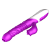 Вібратор - Silicone Vibrator, USB, 10 Function &Thrusting Function, Heating