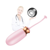 Віброяйце - Vibrating Silicone Love Egg Pink, USB, 10 Function, Heating, Voice Control