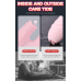 Вібратор - Silicone Vibrator USB 7 Function and Thrusting Function / Heating Pink