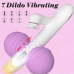 Вібратор Dual Motion Licking Vibe White – подвійна стимуляція