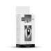 Анальна пробка Jewellery Silver Plug Clear срібляста