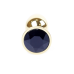 Анальна пробка - Jewellery Gold Plug Black