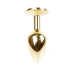 Анальна пробка - Jewellery Gold Plug Green