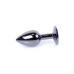 Анальна пробка - Jewellery Dark Silver Plug Green