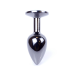 Анальна пробка - Jewellery Dark Silver Plug Green