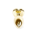 Анальна пробка Jewellery Gold Heart Plug червона Анальна пробка Jewellery Gold Heart Plug червона