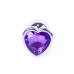 Анальна пробка Jewellery Silver Heart срібна Анальна пробка Jewellery Silver Heart срібна
