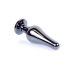 Анальна пробка - Jewellery Dark Silver Long Plug Pink