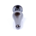 Анальна пробка - Jewellery Dark Silver BUTT PLUG- Green