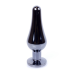 Анальна пробка - Jewellery Dark Silver BUTT PLUG- Purple
