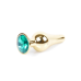 Анальна пробка - Jewellery Gold Long Plug Green