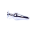 Анальна пробка - Jewellery Silver Long Plug Pink