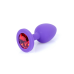 Анальна пробка Jewellery Silicone Purple фіолетова Анальна пробка Jewellery Silicone Purple фіолетова
