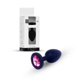 Анальна пробка Jewellery Silicone чорна
