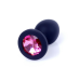 Анальна пробка Jewellery Silicone чорна Анальна пробка Jewellery Silicone чорна
