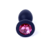 Анальна пробка Jewellery Silicone чорна Анальна пробка Jewellery Silicone чорна