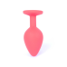 Анальна пробка - Jewellery Silicone Red Plug M Blue